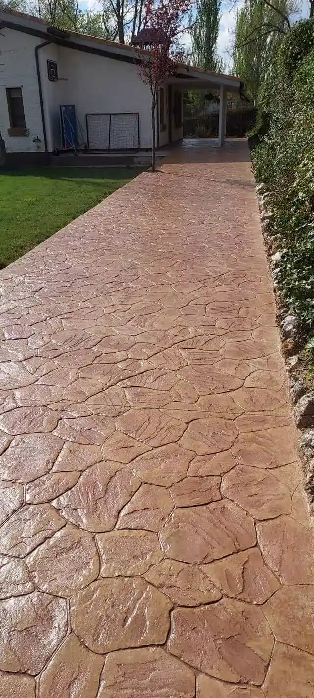 pavimento hormigon estampado aviles