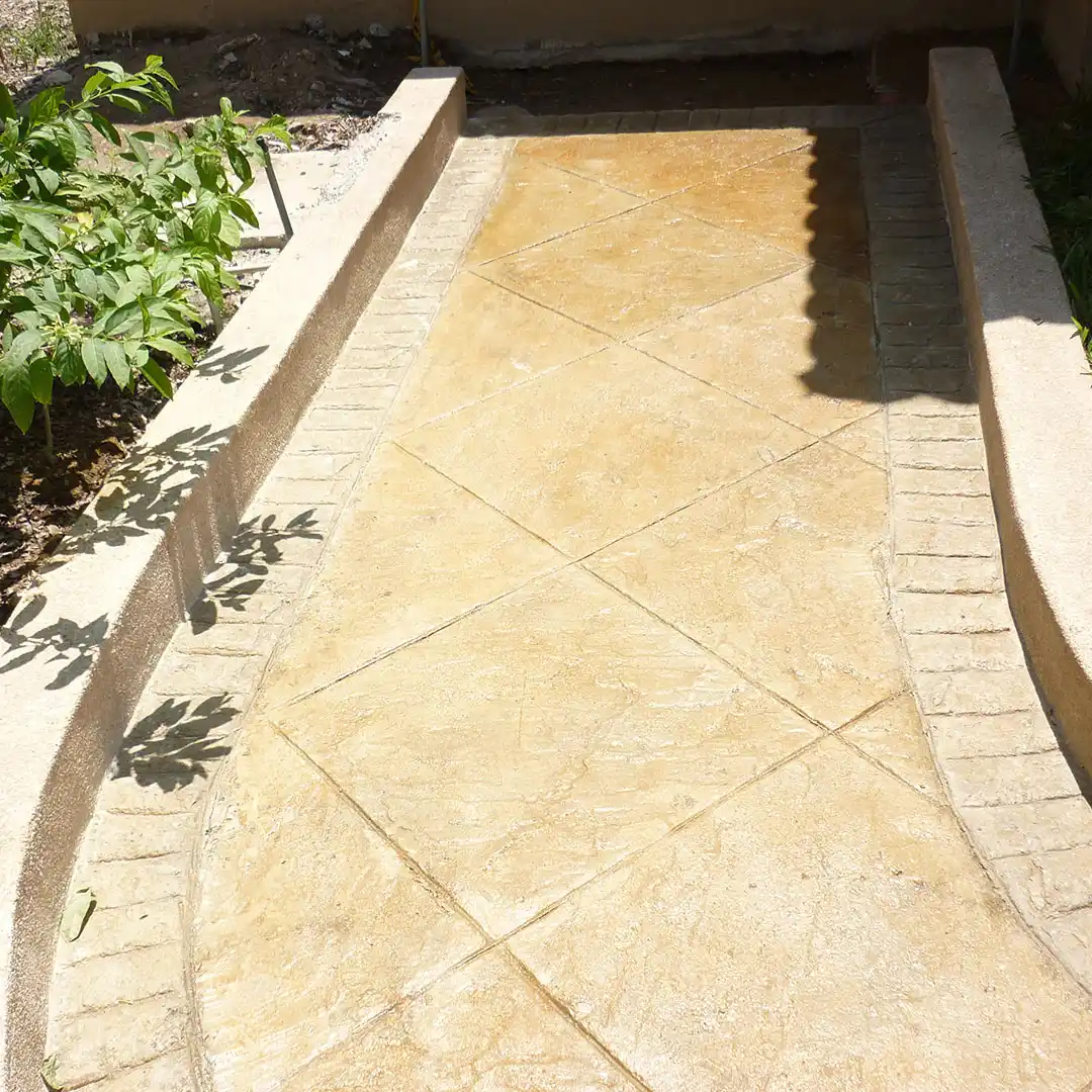 renovar hormigon estampado aviles